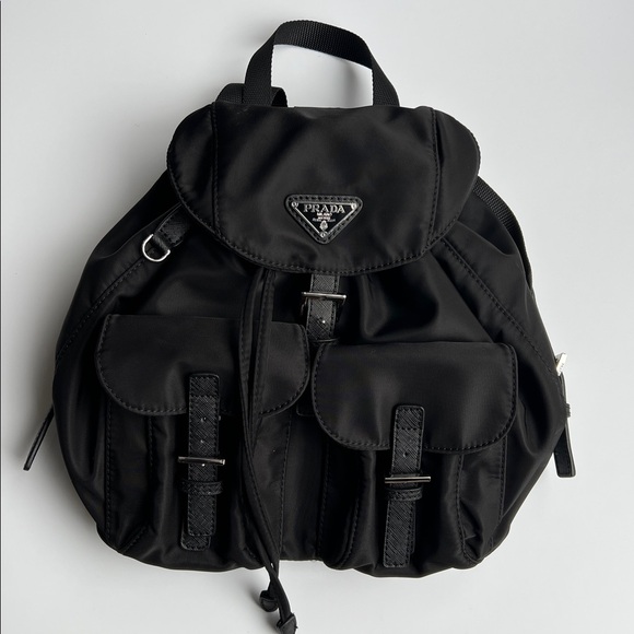 Dhgate Handbags - DHG Black Nylon Backpack